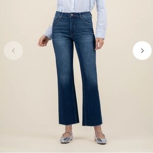 KUT from The Kloth Women's Blue Flared Jeans